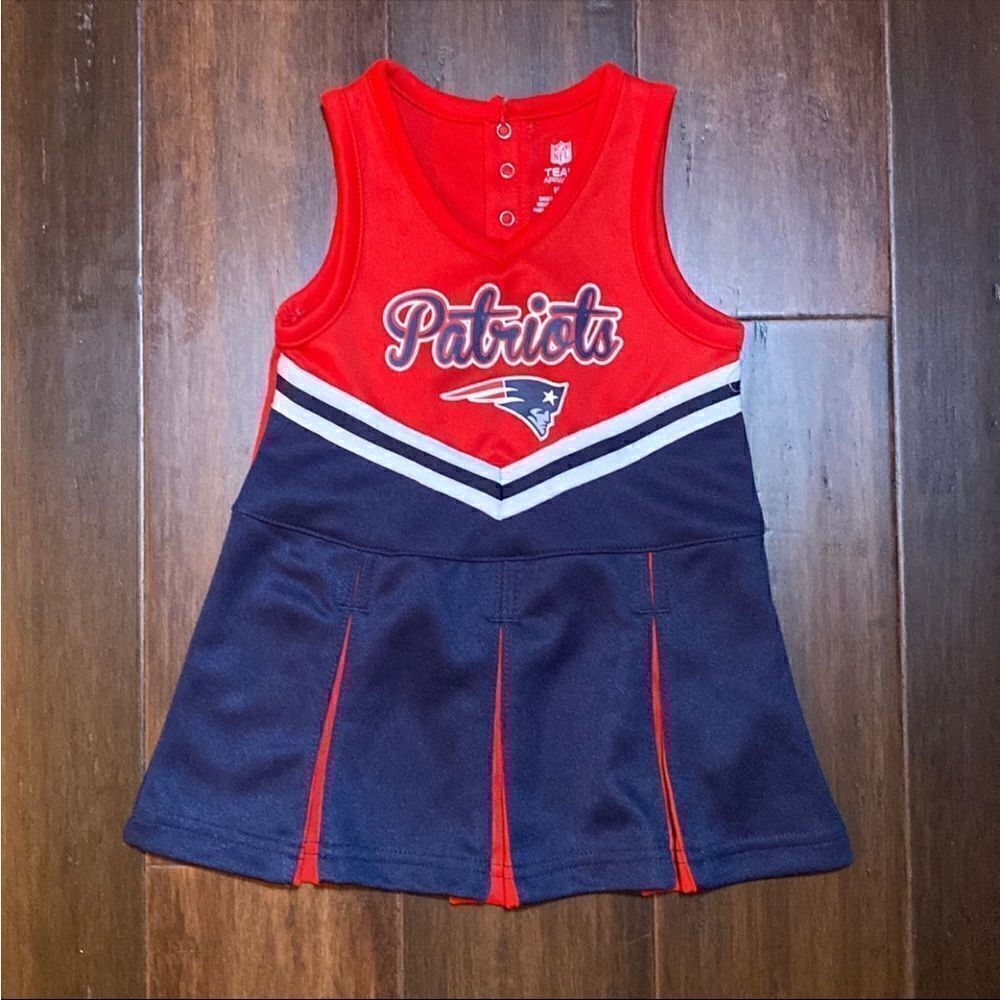 NFL Patriots Girls Cheer Dress
